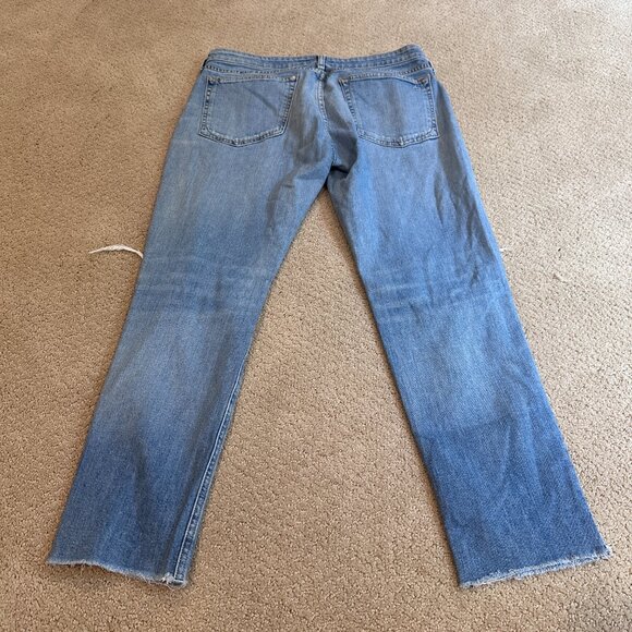 rag & bone Dre ankle boyfriend jeans low-rise slim Boho Sz 28 #W26443K510SWH - Picture 13 of 15